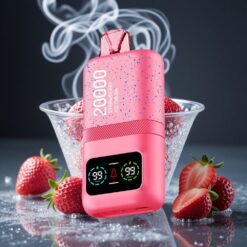 Aivono AIM MAGIC 20000 Erdbeereis Einweg E-Zigarette LCD