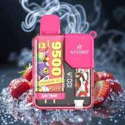 Aivono AIM-TANK 9500 Erdbeer-Eis Einweg-Vape
