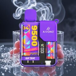 Aivono AIM-TANK 9500 Züge Sakura Traube Einweg-Vape