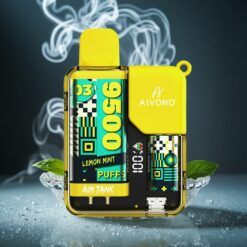 Aivono AIM-TANK 9500 Züge Zitrone Minze Einweg E-Zigarette