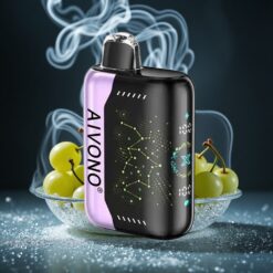 Aivono Aim Boom 25000 Züge Grüner Apfel Traube 650mAh