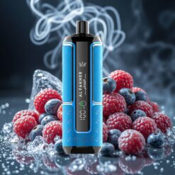 Al Fakher Crown Bar 15K Beere-Eis Hypermax Einweg Vape Kit 22ml