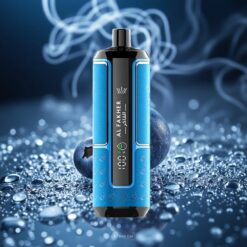Al Fakher Crown Bar 15K Blaugummis Hypermax Wegwerf-Vape
