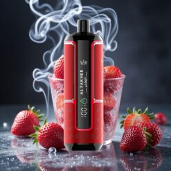 Al Fakher Crown Bar 15K Erdbeerpunsch Hypermax Wegwerf-Vape