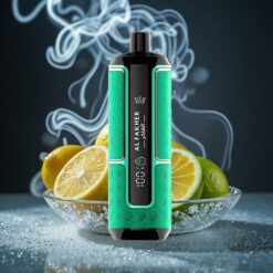 Al Fakher Crown Bar 15K Zitrone-Limette Hypermax Einweg-Vape