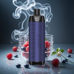 Al Fakher Crown Bar 8000 Beerenminze Einweg Vape mit 18ml