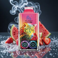 Fumot Leopard 40000 Erdbeer-Wassermelone Doppelte Mesh-Spule