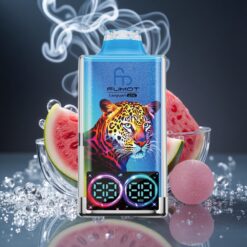 Fumot Leopard 40000 Züge Wassermelone Bubblegum Doppelte Mesh-Spule