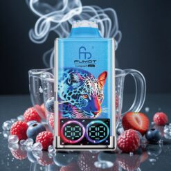 Fumot Leopard 40KZ 40000 Züge Beerenmix Doppelte Mesh-Spule