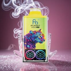 Fumot Leopard 40K Züge Pinke Limonade Doppelte Mesh-Spule