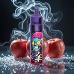 Fumot RandM Tornado 30000 Dreifach Apfel 30mL LED