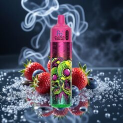 Fumot RandM Tornado 30000 Züge Erdbeere Heidelbeere LED