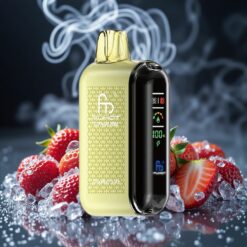 Fumot Tornado 20000 Erdbeereis Doppelte Mesh-Spule