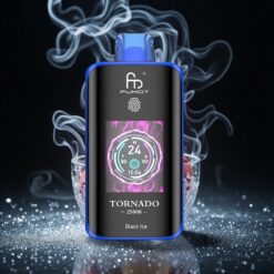Fumot Tornado 25000 Züge 20ml Schwarz-Eis