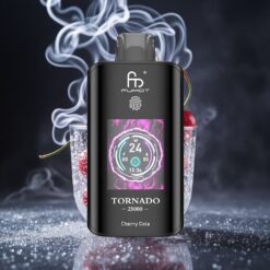 Fumot Tornado 25000 Züge Kirsch-Cola mit Typ-C-Ladung