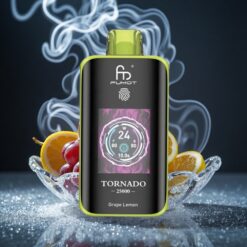 Fumot Tornado 25000 Züge Weintraube Zitrone Typ-C