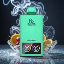 Fumot Tornado 35000 Doppelte Mesh-Spule Grape Zitrone