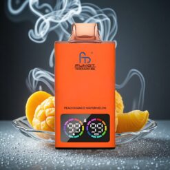 Fumot Tornado 35000 Doppelte Mesh-Spule Pfirsich Mango Ananas