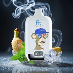 Fumot Tornado Digital 12000 Züge Erdbeer-Banane MTL Mesh Coil