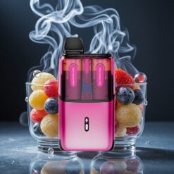 Fumot Ultra T32000 24ml Trauben Regenbogen Tropfen - Erdbeer Regenbogen Tropfen