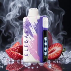 Elf Bar Ice King 40000 Puffs Sauere Erdbeere Drachenfrucht LCD