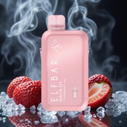 Elf Bar Raya D1 13000 Erdbeer-Eis Wegwerf-Vape