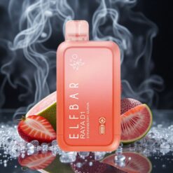 Elf Bar Raya D1 13000 Puffs Erdbeer-Guave Disposable Vape
